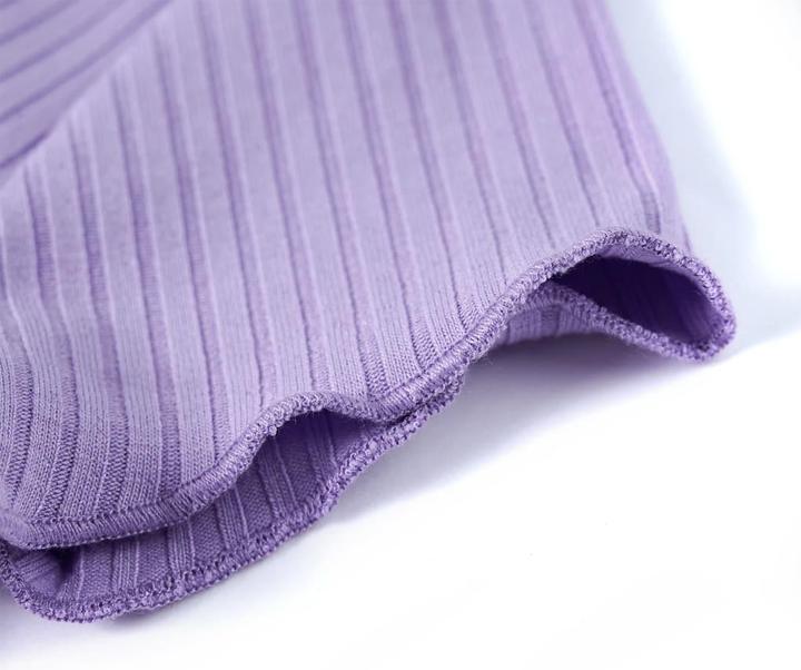 Immagine prodotto VidaXL Maglietta da bambino viola 128,Materiale: 95% cotone. 5 (128)