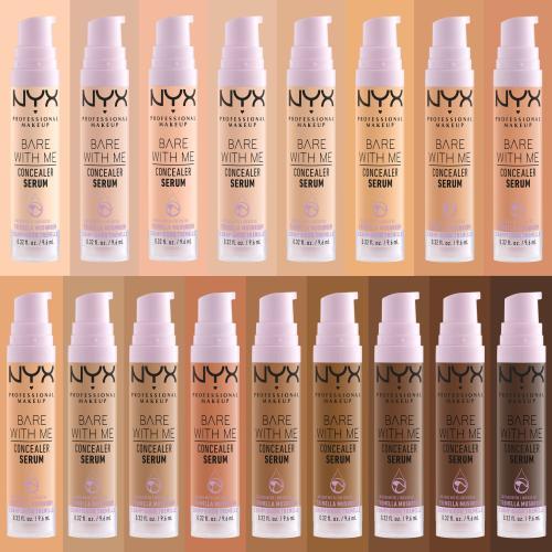Actual product image NYX Professional Make-Up Bare With Me Serum Concealer (Caramel)