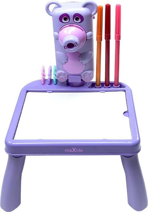 Image du produit Maxlife projecteur avec table de dessin MXDP-100 violet