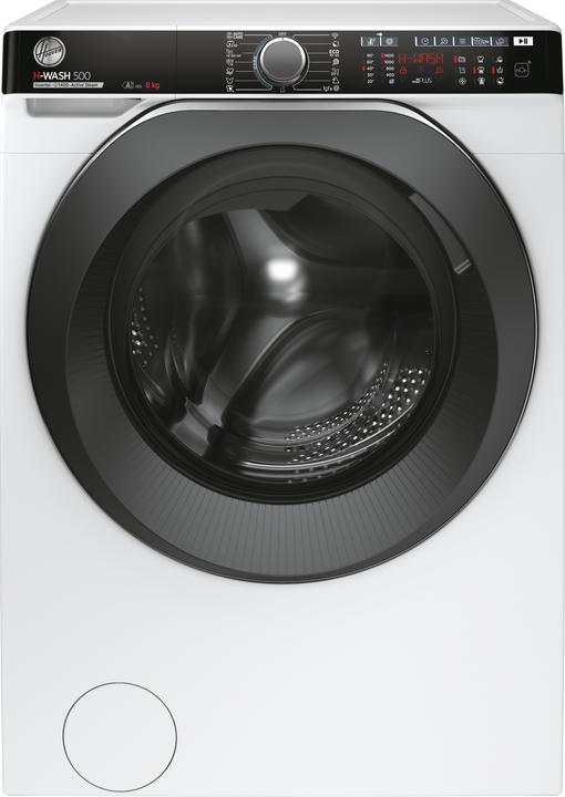Actual product image Hoover HWP 48AMBC/1-S Front loading washing machine 8 (8 kg, Left, EU plug)
