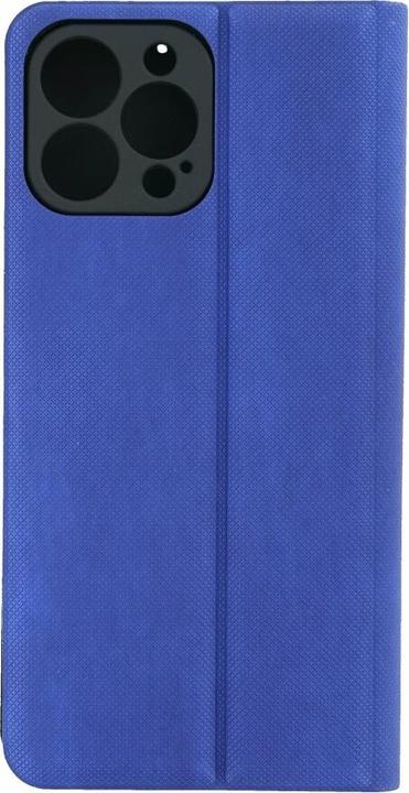Produktbild prio Book Case Fashion für iPhone 13 Pro Max (6.7″) blau-schwarz (Apple iPhone 13 Pro Max)