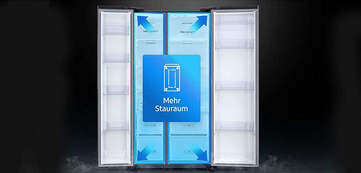 Produktbild Samsung RS6GA8842B1/EG Side-by-Side Kühlkombination Freistehend D (634 l)