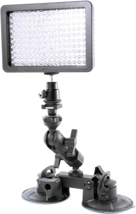 Image du produit Delkin Support à ventouse triple Fat Gecko (Support de montage)