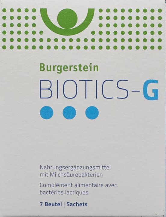 Produktbild Burgerstein Biotics G (7 Stück, Pulver, 40 g)