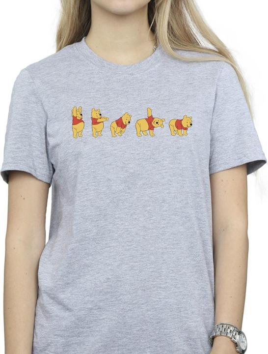 Immagine prodotto Disney Winnie The Pooh Stretching Maglietta Ampia Donna (XL)