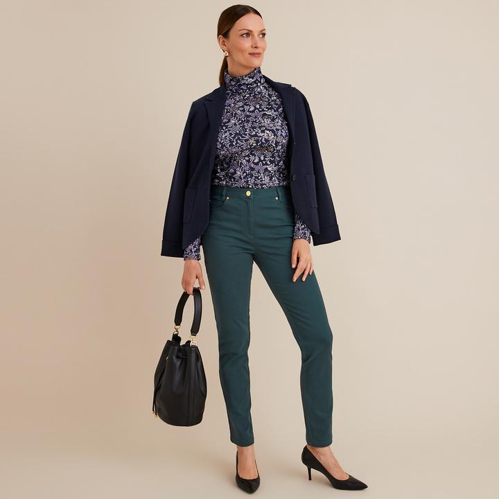 Produktbild Anne Weyburn Gerade Five-Pocket-Hose aus Baumwoll-Stretch (34)