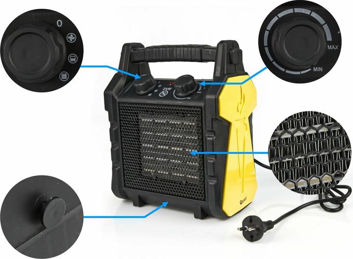 GEKO Nagrzewnica Elektryczna 2 Kw