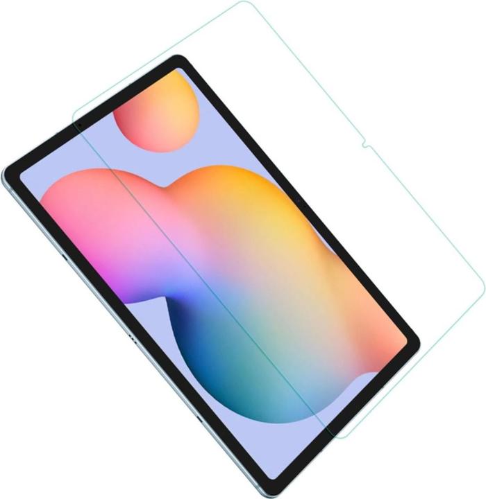 Produktbild König Design Panzerfolie Glas für Samsung Galaxy Tab S7 FE Schutzglas 9h Hartglas Schutzfolie (1 Stück, Galaxy Tab S7 FE)