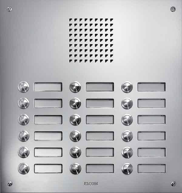 Actual product image Elcom ELCO TVG-12/3 V2A matt,, universal grille,LED lighting,Spe