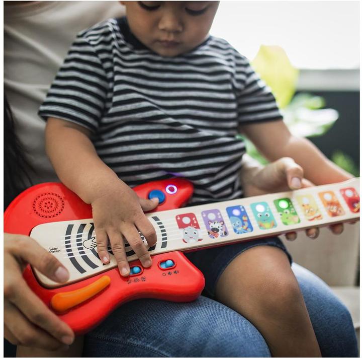 Produktbild Hape Deluxe Magic Touch Guitar (Deutsch, Französisch, Italienisch, Englisch)