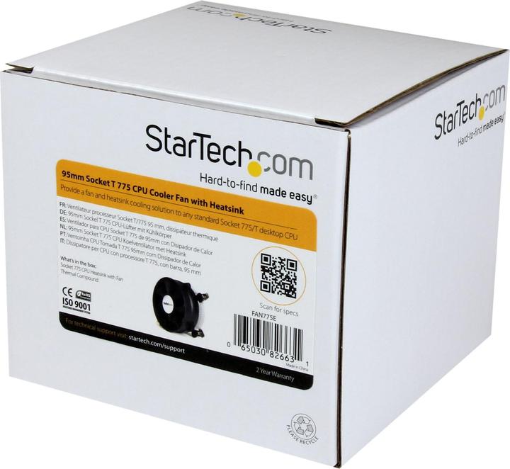 Produktbild StarTech 95mm Cpu Cooler Fan Heatsink (68 mm)