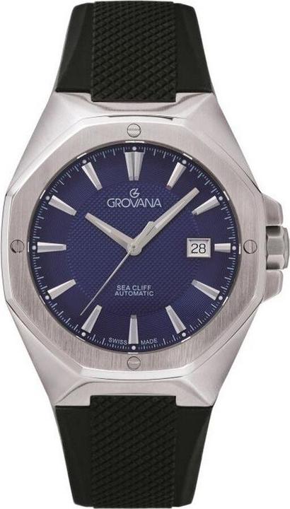 Produktbild Grovana Sea Cliff-Kollektion – Automatikuhr, hergestellt in der Schweiz (Swiss Made)