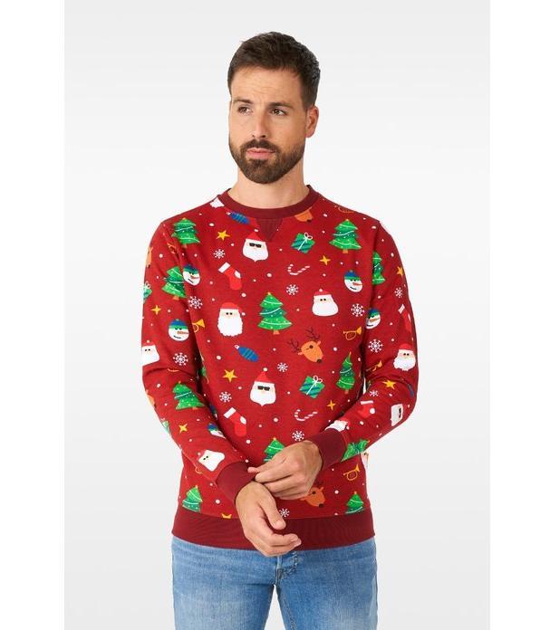 Actual product image OppoSuits Festivity Red (XS)