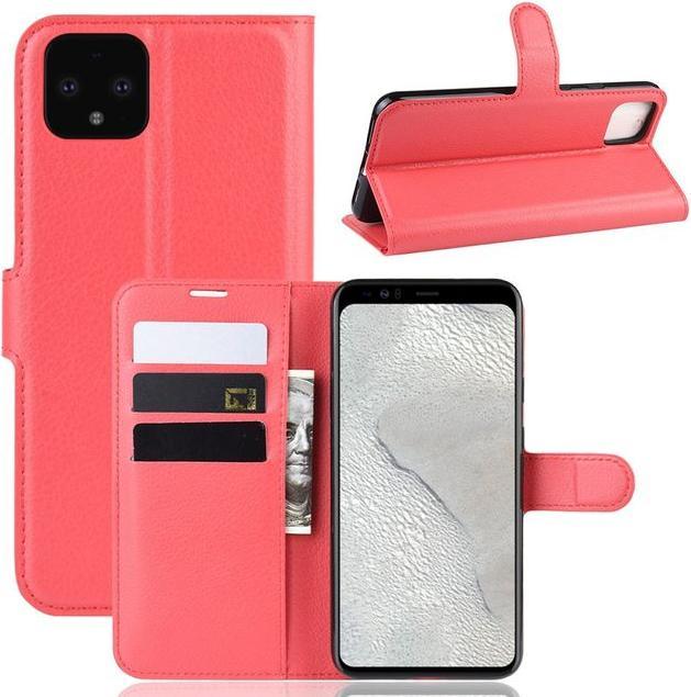 Actual product image MU Classic Litchi Leather Bookcover Series (Google Pixel 4 XL)
