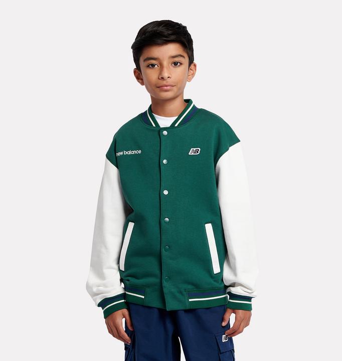 Immagine prodotto New Balance Giacca da baseball B NB Premium Loop Back (8, 9)
