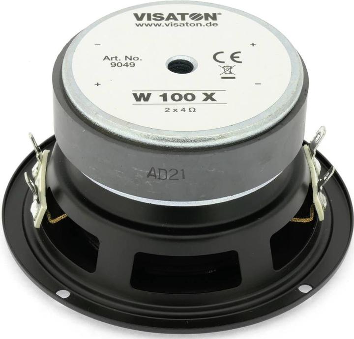 Produktbild Visaton W 100 X - 2x4 Ohm 4 Zoll 10 cm Tieftöner