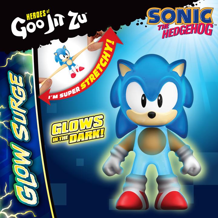 Actual product image Goo Jit Zu Heroes of Sonic the Hedgehog - Speed Surge Sonic