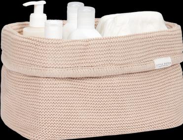 Immagine prodotto Little Dutch Cesto per la cura grande lavorato a maglia beige