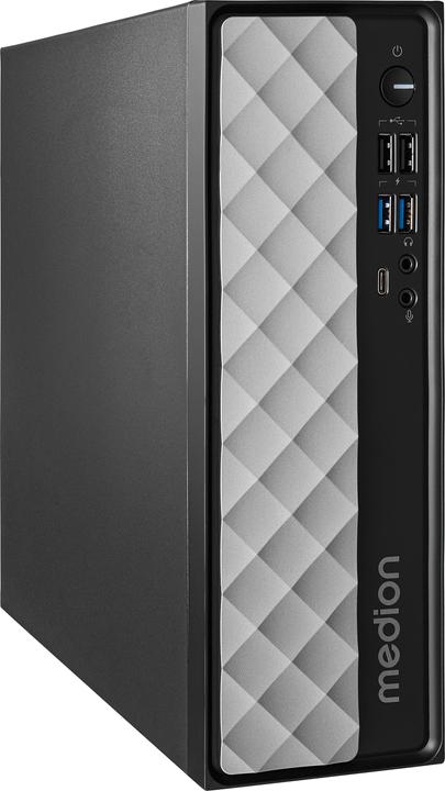 Immagine prodotto Medion AKOYA T80 Intel® Core™ i5 i5-12450H DDR4-SDRAM SSD Windows 11 Home Mini PC Nero (Intel Core i5-12450H, 16 GB, 512 GB)