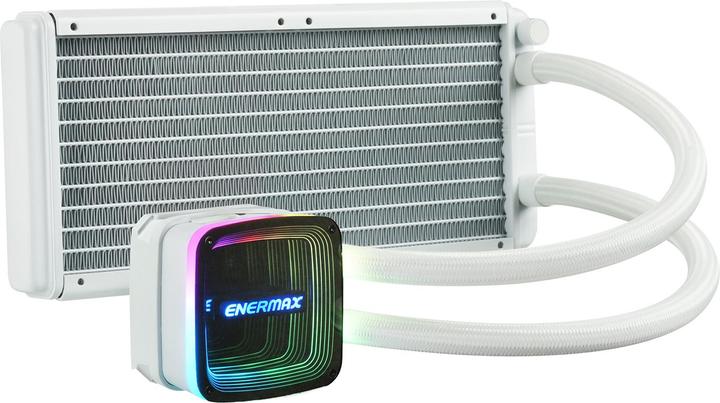Produktbild Enermax AQUAFUSION ADV ARGB Snow White 240 AIO CPU Wasserkuehlung Intel LGA1700 AM5 Ready,250W+ TDP