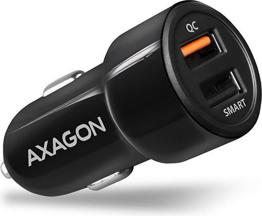 Actual product image Axagon PWC-QC5 - car - cigarette lighter - 12 V - black