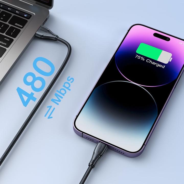 Image du produit Joyroom USB A – Lightning (0.25 m, USB 2.0)