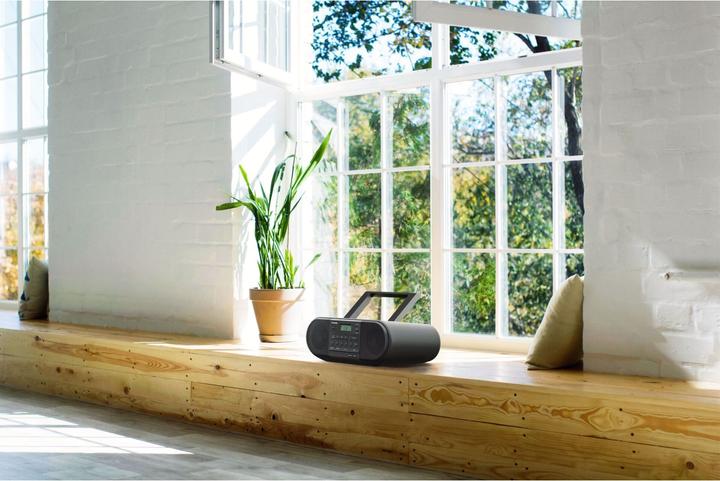Actual product image Panasonic RX-D550E-K (FM, VHF, Bluetooth)