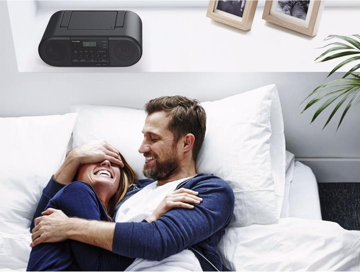 Actual product image Panasonic RX-D550E-K (FM, VHF, Bluetooth)
