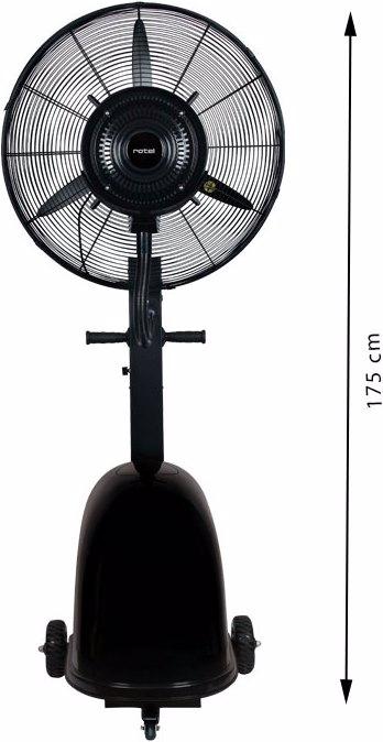 Image du produit Rotel U7733CH Ventilateur avec atomiseur (55 dB)