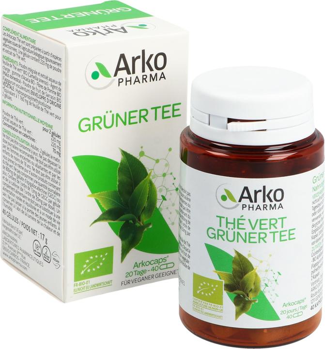 Actual product image Arkopharma Grüntee (40 Piece, Capsules, 40 g)