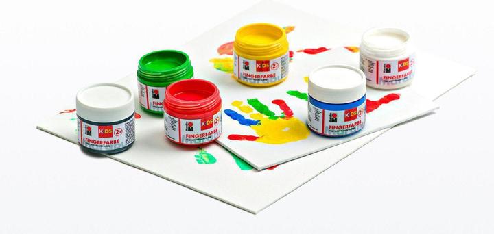 Actual product image Marabu Kids Finger Colours (Multi color, 600 ml)