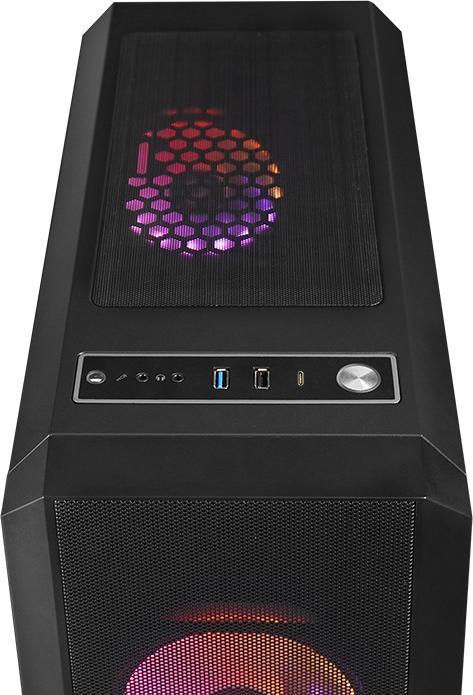 Image du produit Chieftec CASE MIDITOWER ATX W/O PSU/SCORPIO4 GL-04B-UC-OP (Mini-ITX, ATX, mATX)