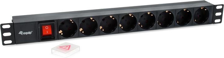 Image du produit equip Bâti de prises 1U8x IEC C14 commut. sw