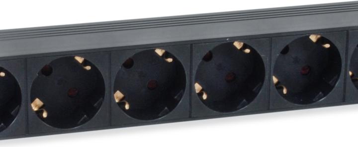 Image du produit equip Bâti de prises 1U8x IEC C14 commut. sw