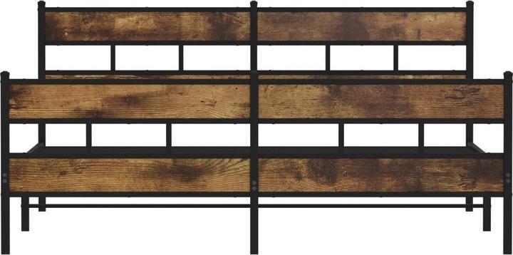 Actual product image VidaXL Bed frame Bed single bed without mattress 80x200 cm wood-based material (80 x 200 cm)