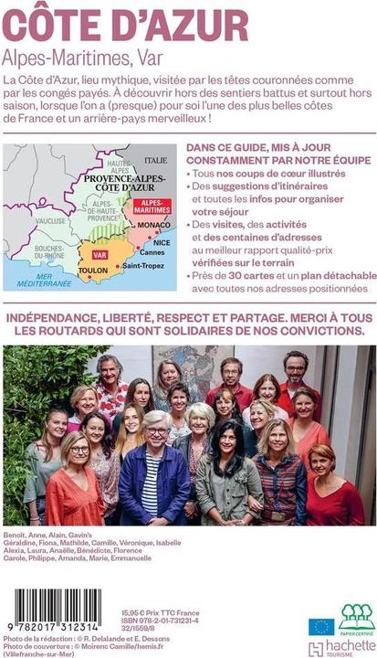 Produktbild Côte d'Azur : Alpes-Maritimes, Var 2025 2026 (Französisch, Collectif, 2025)
