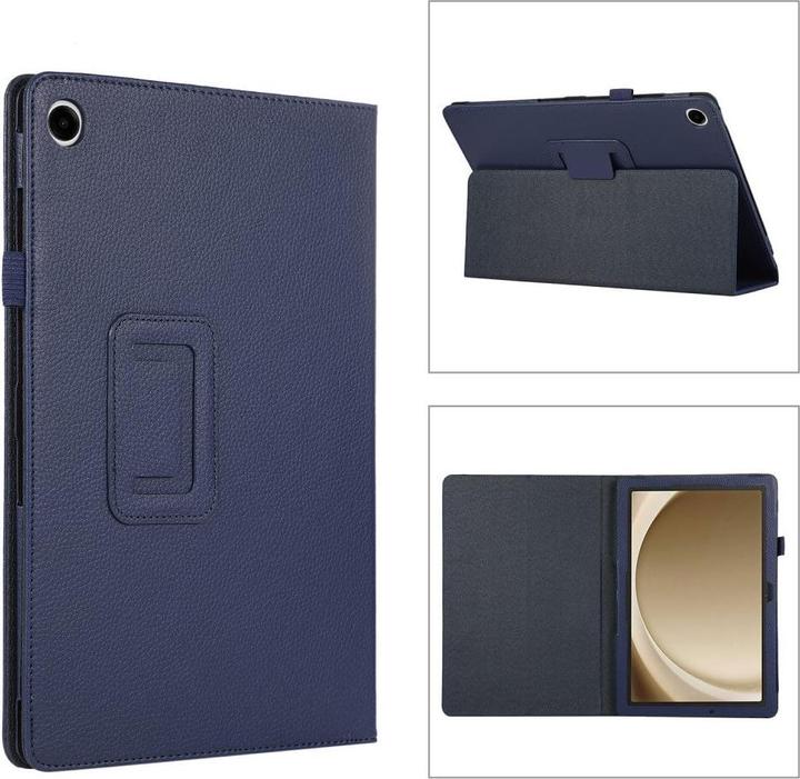Cover-Discount Galaxy Tab A9+ - Bi-fold Stand Etui dunkelblau (Galaxy Tab A9+)