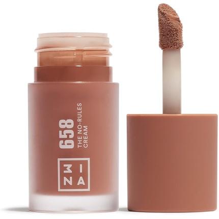 Immagine prodotto 3INA MAKEUP The No-Rules Cream 658 Neutral Brown Liquid Blush Matte con Olio di Mandorle Dolci Vegan Crue (658 - Marrone)