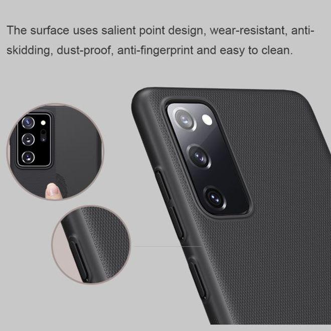 Actual product image Nillkin Super Frosted Shield Series (Samsung Galaxy S20 FE)