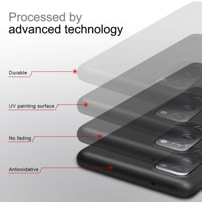 Actual product image Nillkin Super Frosted Shield Series (Samsung Galaxy S20 FE)