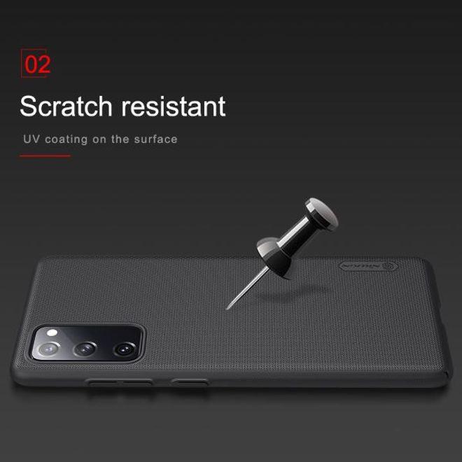 Actual product image Nillkin Super Frosted Shield Series (Samsung Galaxy S20 FE)