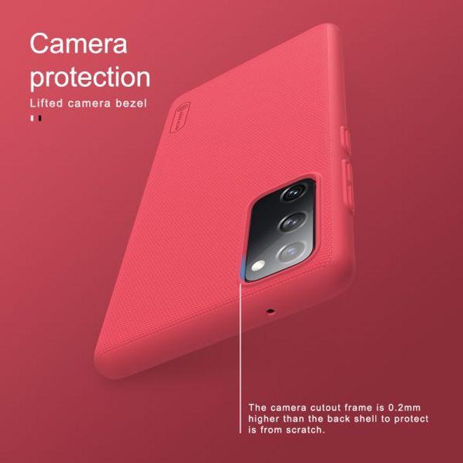 Actual product image Nillkin Super Frosted Shield Series (Samsung Galaxy S20 FE)