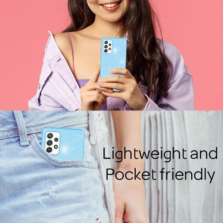 Produktbild Nalia Glitzer Handyhülle (Samsung Galaxy A52)