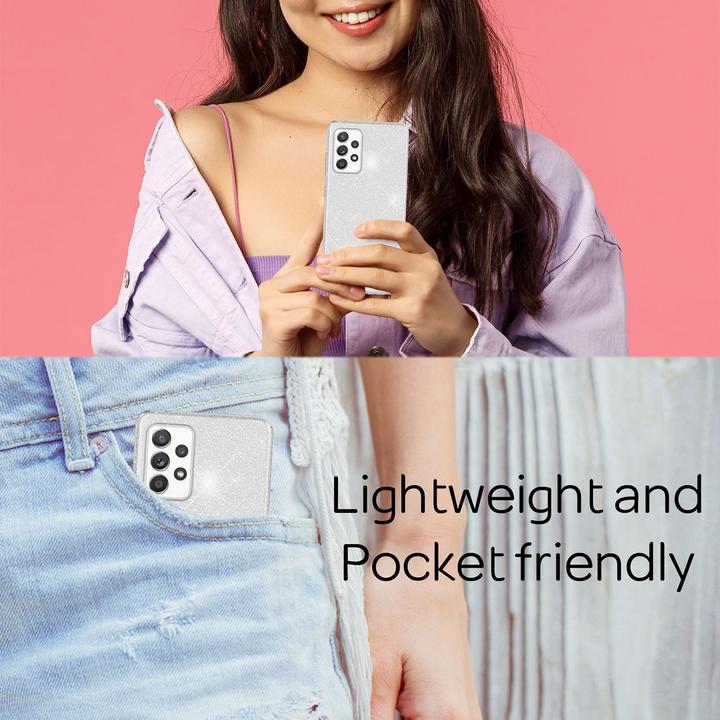 Produktbild Nalia Glitzer Handyhülle (Samsung Galaxy A52)