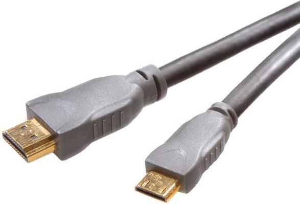 Produktbild Vivanco HDMI Anschlusskabel 1.3, Stecker A <-> C, 1.5m (1.50 m, HDMI)