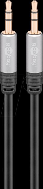 Actual product image Goobay MP3 jack audio cable (3 m, High end, 3.5mm jack (AUX))