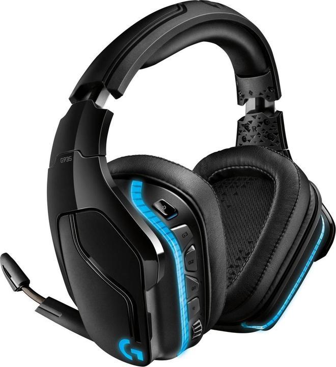 Logitech G G935 Wireless 7.1 Surround Sound LIGHTSYNC für Gaming - 2,4 GHz - EMEA (Kabellos)