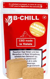 Produktbild B-Chill CBD, Sweet Amnesia Hash, 5g (5 g, Indoor)
