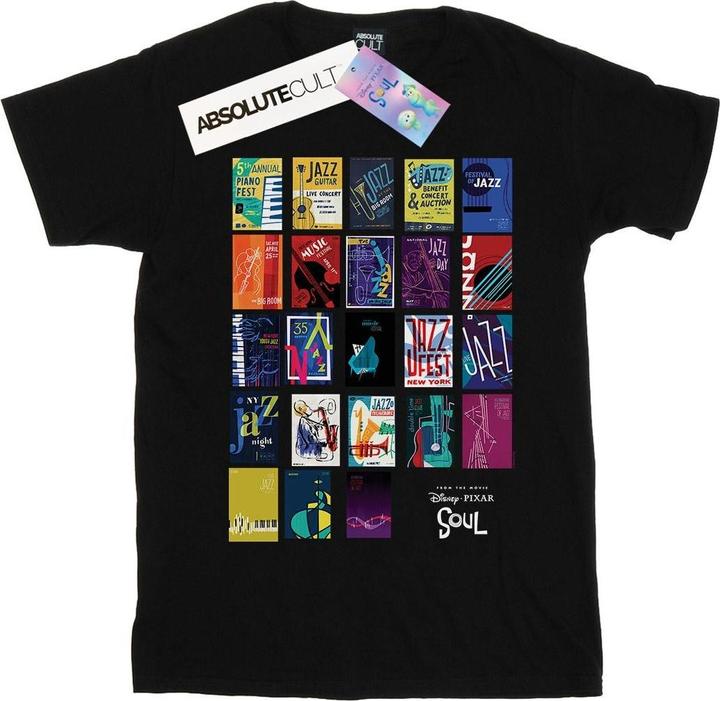 Disney Soul Jazz Poster Wall TShirt (S)