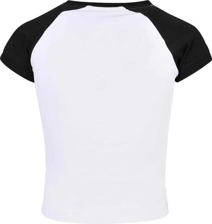 Image du produit Urban Classics Tee-shirt de base-ball rétro pour femmes Organic Stretch Short (4XL)